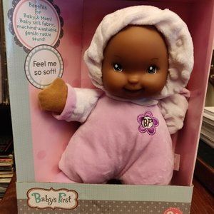 2019 Baby's First Minky So Soft Rattle Doll